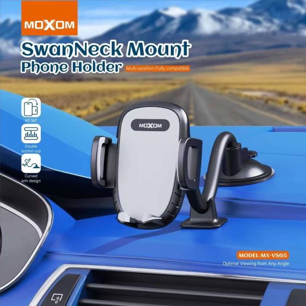 هلدر شیشه ای گوشی موکسوم مدل MX-VS65 - Image 6