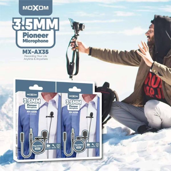 میکروفون یقه ای موکسوم مدل MX-AX35 - Image 4
