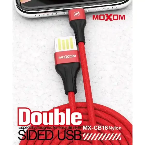 کابل شارژ USB به MICRO موکسوم مدل MX_CB16 - Image 5