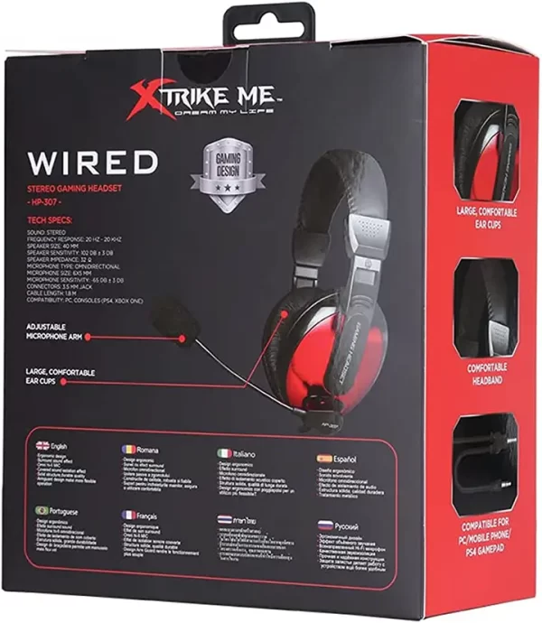 هدست گیمینگ XTRIKE ME مدل HP-307