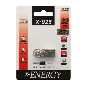 فلش مموریx-energy|مدلx925|ظرفیت 32گیگ|رابط USB2.0|گارانتی مادام العمIPMتعویض فوری|بدنه فلزی|مناسب عکس،فیلم،آهنگ ودیتا|کاربرد لبتاب،کامپیوتر،تلویزیون،اسپیکر|