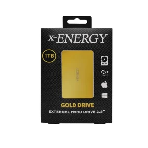 هارد دیسک اکسترنال ایکس انرژی مدل GOLD ظرفیت 1 ترابایت