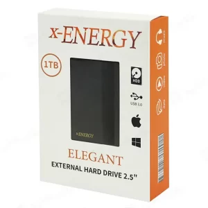 هارد دیسک اکسترنال ایکس انرژی مدل Elegant ظرفیت 1 ترابایت