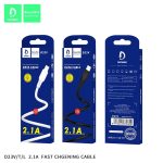 کابل MICRO USB مدل DENMEN D23V (عمده و تک)