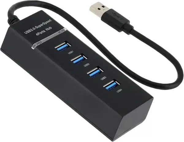 USB هاب 4 پورت (USB HUB 3.0) برند BLACK CORD