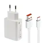 شارژر اصلی شیائومی 33 وات + کابل Type-C 
