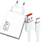 شارژر اصلی شیائومی 67 وات (67W) + کابل Type-C