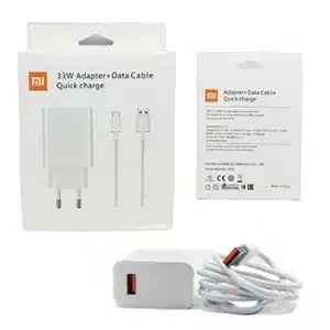 شارژر اصلی شیائومی 33 وات + کابل Type-C 