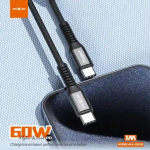 کابل شارژ Type-C به Type-C موکسوم مدل MX-CB235