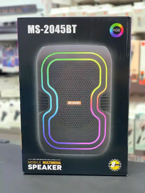 اسپیکر بلوتوثی مولتی‌مدیا مدل MS-2045BT
