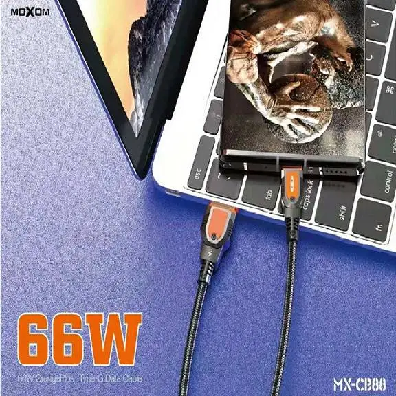 کابل شارژ USB به TYPE-C موکسوم مدل MX-CB88 - Image 4