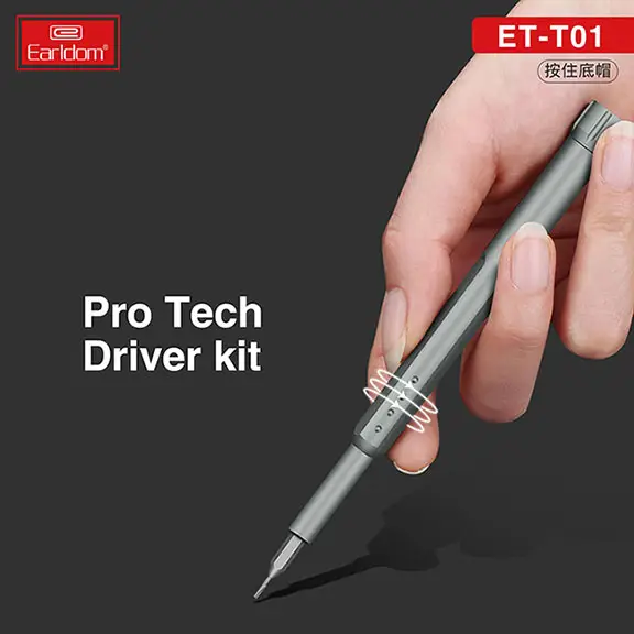 باکس پیچ گوشتی کامل EARLDOM مدل ET-T01